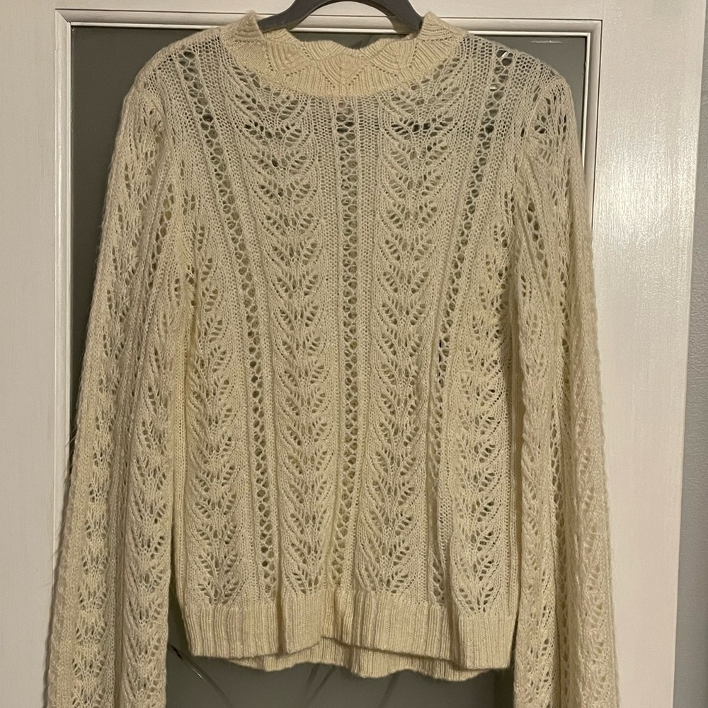 Lauren Conrad Lace Cut Sweater